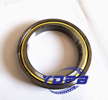 K02513XP0 Sealed Thin Section Bearings For Industrial Robots Brass Cage Custom Made Bearings Stainless Steel