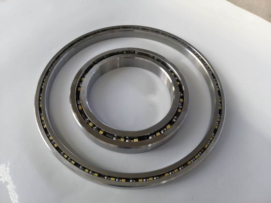 K32013XP0 Thin Section Bearings For Indexing tables Brass Cage Custom Made Bearings Stainless Steel